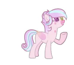 Size: 856x749 | Tagged: safe, artist:chaoscy, derpibooru import, oc, oc:pink sky, unofficial characters only, angel pony, original species, pegasus, pony, angel, female, heterochromia, mare, markings, raised hoof, simple background, solo, tattoo, transparent background