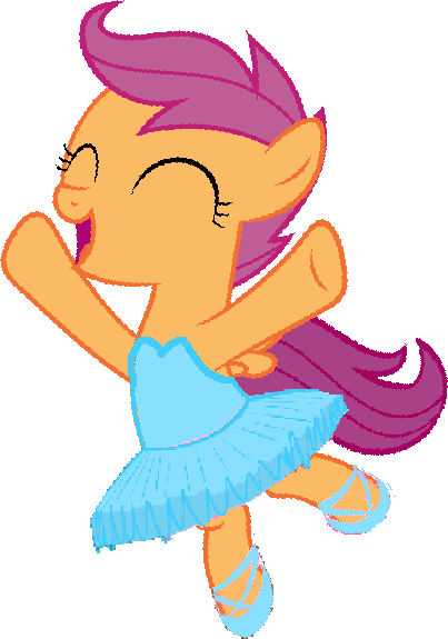 Size: 403x575 | Tagged: safe, artist:angrymetal, derpibooru import, scootaloo, pony, ballerina, ballet, ballet slippers, clothes, cute, cutealoo, dancing, on one leg, scootarina, scootatutu, scootutu, shoes, simple background, skirt, skirtaloo, solo, transparent background, tutu