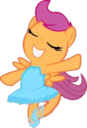 Size: 412x601 | Tagged: safe, artist:angrymetal, derpibooru import, scootaloo, pony, anatomically incorrect, ballerina, ballet, ballet slippers, clothes, cute, cutealoo, dancing, incorrect leg anatomy, on one hoof, scootarina, scootatutu, scootutu, shoes, simple background, skirt, skirtaloo, solo, transparent background, tutu