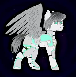 Size: 2144x2160 | Tagged: safe, derpibooru import, oc, oc:light knight, pegasus, pony, armor, wings