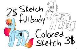 Size: 4500x2876 | Tagged: safe, artist:crazysketch101, derpibooru import, oc, oc:crazy looncrest, unofficial characters only, pony, advertisement, commission info, prices, sketch