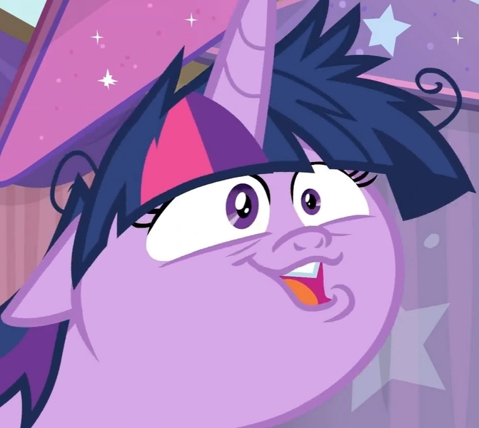 Size: 966x864 | Tagged: safe, derpibooru import, screencap, twilight sparkle, twilight sparkle (alicorn), alicorn, pony, a trivial pursuit, crazy face, cropped, faic, female, floppy ears, mare, messy mane, oooooh, open mouth, solo, twilight snapple, twilight sparkle is best facemaker, wide eyes