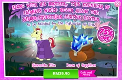 Size: 1043x686 | Tagged: advertisement, costs real money, derpibooru import, flim, gameloft, gem, honorable flim, idw, idw showified, official, reflections, safe, spoiler:comic