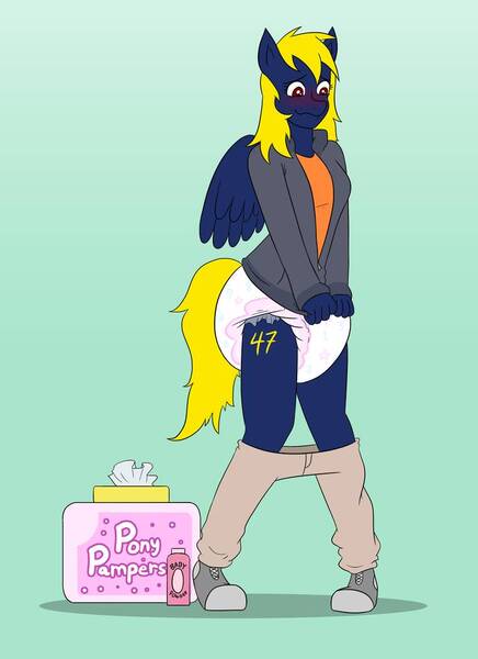 Size: 762x1048 | Tagged: questionable, artist:34qucker, artist:jeremiahq10, derpibooru import, oc, oc:naveen numbers, unofficial characters only, anthro, 47, breasts, diaper, diaper fetish, fetish, image, jpeg