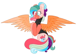 Size: 4000x2803 | Tagged: safe, artist:crazysketch101, derpibooru import, oc, oc:stitch, unofficial characters only, pegasus, pony, heterochromia, simple background, solo, transparent background