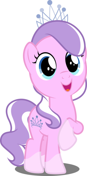 Size: 2467x5000 | Tagged: safe, artist:dashiesparkle, derpibooru import, edit, edited edit, editor:slayerbvc, vector edit, diamond tiara, earth pony, pony, cropped, cute, diamondbetes, female, filly, raised hoof, simple background, socks (coat marking), solo, transparent background, vector