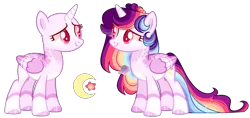 Size: 1959x927 | Tagged: safe, artist:manella-art, derpibooru import, oc, oc:sunny moonlight, alicorn, pony, female, magical lesbian spawn, mare, offspring, parent:rainbow dash, parent:twilight sparkle, parents:twidash, simple background, solo, transparent background