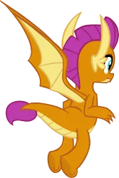 Size: 3627x5443 | Tagged: artist:memnoch, cute, derpibooru import, dragon, dragoness, female, safe, simple background, smolder, smolderbetes, solo, transparent background, vector, wings