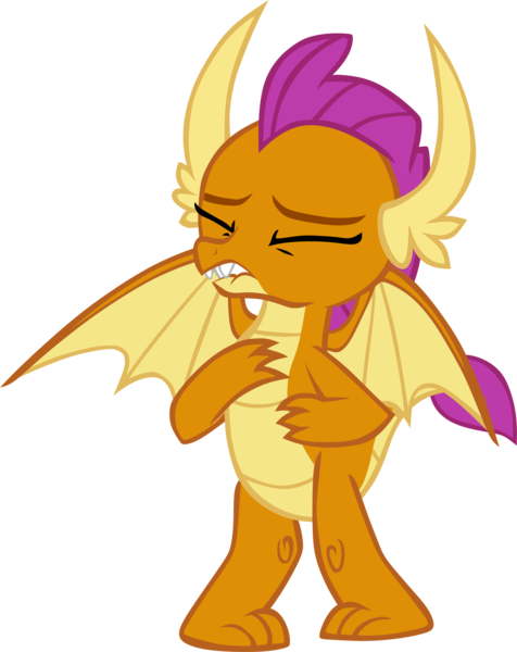 Size: 4698x5921 | Tagged: artist:memnoch, derpibooru import, dragon, dragoness, female, safe, simple background, smolder, solo, transparent background, vector, wings