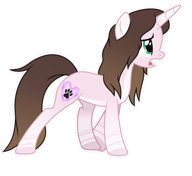 Size: 935x855 | Tagged: safe, artist:cindydreamlight, derpibooru import, oc, oc:cindy, pony, unicorn, bow, female, mare, simple background, solo, tail bow, transparent background, white outline