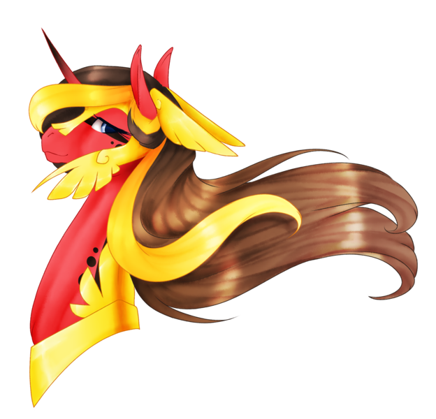 Size: 2304x2216 | Tagged: safe, artist:oneiria-fylakas, derpibooru import, oc, oc:oneiria fylakas, unofficial characters only, alicorn, pony, armor, bust, female, mare, portrait, simple background, solo, transparent background