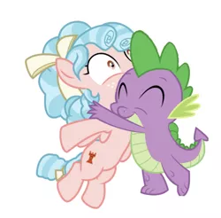 Size: 648x638 | Tagged: safe, derpibooru import, edit, editor:undeadponysoldier, cozy glow, spike, dragon, pegasus, pony, adorable face, cozybetes, cozylove, cozyspike, crushing, cute, daaaaaaaaaaaw, eyes closed, female, filly, freckles, funny, hug, male, shipping, simple background, spikabetes, straight, white background