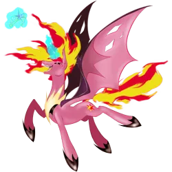 Size: 894x894 | Tagged: artist needed, safe, derpibooru import, sunset shimmer, ponified, alicorn, pony, equestria girls, equestria girls (movie), black sclera, crown, equestria girls ponified, evil laugh, flying, jewelry, laughing, magic, regalia, sunset satan, wings