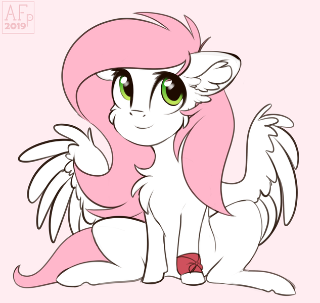 Size: 3500x3319 | Tagged: safe, artist:airfly-pony, derpibooru import, oc, oc:sugar morning, pony, female, rcf community, sitting, solo