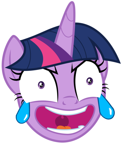 Size: 3366x4000 | Tagged: safe, artist:amarthgul, derpibooru import, edit, twilight sparkle, twilight sparkle (alicorn), alicorn, pony, starlight the hypnotist, spoiler:interseason shorts, crying, crying laughing emoji, emoji, evil laugh, faic, high res, laughing, meme, open eye crying laughing emoji, ponified meme, simple background, solo, tears of laughter, transparent background, twilight hates ladybugs, twilight snapple, vector, 😂