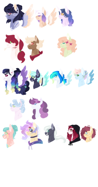 Size: 796x1511 | Tagged: safe, artist:jaysey, artist:winniepie, derpibooru import, oc, oc:alexander apple, oc:aquamarine, oc:buckwheat, oc:crystal quartz, oc:dash jr., oc:honeycomb, oc:lapis lazuli, oc:neon wave, oc:obsidian song, oc:peanut chip, oc:pfauenfeder, oc:pity party, oc:pixie dust, oc:prism flare, oc:spotlight sonata, oc:supernova, oc:topaz, unofficial characters only, earth pony, pegasus, pony, unicorn, bust, choker, clothes, collaboration, female, freckles, glasses, hairclip, hoodie, male, mare, neckerchief, next generation, offspring, parent:applejack, parent:big macintosh, parent:cheese sandwich, parent:fancypants, parent:flash sentry, parent:fluttershy, parent:pinkie pie, parent:rainbow dash, parent:rarity, parent:soarin', parent:troubleshoes clyde, parent:twilight sparkle, parents:cheesepie, parents:flashlight, parents:fluttermac, parents:raripants, parents:soarindash, parents:troublejack, simple background, stallion, straw in mouth, transparent background