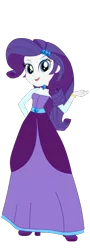 Size: 237x658 | Tagged: safe, artist:ladyfayetale, derpibooru import, rarity, equestria girls, eqg promo pose set, fantasy, long dress, solo