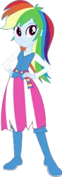 Size: 148x419 | Tagged: safe, artist:ladyfayetale, derpibooru import, rainbow dash, equestria girls, eqg promo pose set, fantasy, solo