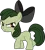 Size: 852x938 | Tagged: safe, artist:yetioner, derpibooru import, edit, editor:undeadponysoldier, vector edit, apple bloom, wild card, earth pony, pony, elements of insanity, angry, anti-heroine, bow, cutie mark creeps, female, filly, francie bloom, green fur, green mane, green tail, hair bow, head bow, image, orange eyes, png, recolor, simple background, solo, solo female, tomboy, transparent background, vector