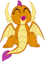 Size: 4880x6698 | Tagged: artist:memnoch, cute, derpibooru import, dragon, dragoness, female, safe, school daze, simple background, smolder, smolderbetes, solo, transparent background, vector