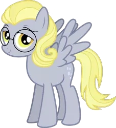 Size: 5609x6165 | Tagged: safe, artist:digimonlover101, derpibooru import, idw, derpy hooves, pegasus, pony, reflections, spoiler:comic, absurd resolution, alternate universe, bright eyes (mirror universe), female, glasses, idw showified, mare, smiling, solo