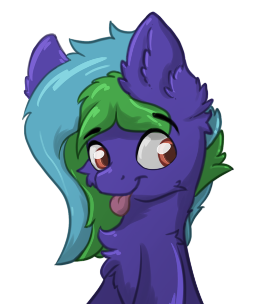 Size: 1216x1451 | Tagged: safe, artist:nighty, derpibooru import, oc, oc:weldbead, unofficial characters only, earth pony, pony, :p, bust, chest fluff, colored pupils, ear fluff, fluffy, male, simple background, solo, tongue out, transparent background