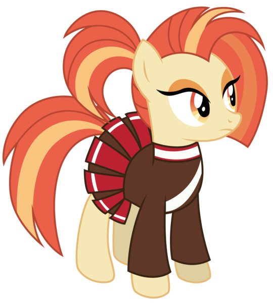 Size: 4504x5000 | Tagged: safe, artist:dragonchaser123, derpibooru import, shimmy shake, pony, 2 4 6 greaaat, absurd resolution, cheerleader, clothes, cute, female, mare, shakeabetes, simple background, solo, transparent background, vector
