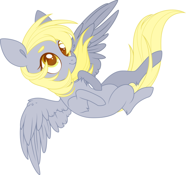 Size: 7657x7207 | Tagged: safe, artist:belka-sempai, derpibooru import, derpy hooves, pegasus, pony, chest fluff, female, flying, mare, simple background, smiling, solo, spread wings, transparent background, wings