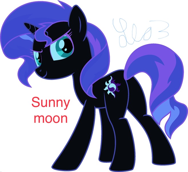 Size: 1920x1754 | Tagged: artist:givralix, derpibooru import, edit, fusion, nightmare moon, palette swap, ponyar fusion, recolor, safe, simple background, sunset shimmer, transparent background, vector, vector edit, white background