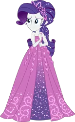 Size: 5033x8169 | Tagged: safe, artist:digimonlover101, derpibooru import, rarity, costume conundrum, equestria girls, equestria girls series, spoiler:choose your own ending (season 2), spoiler:eqg series (season 2), absurd resolution, bare shoulders, beautiful, clothes, costume conundrum: rarity, dress, female, gown, jewelry, simple background, sleeveless, solo, tiara, transparent background, vector