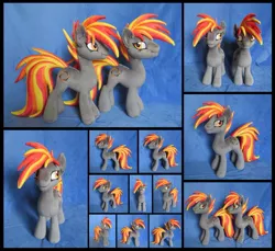 Size: 935x855 | Tagged: safe, artist:fireflytwinkletoes, derpibooru import, oc, oc:hugo drax, unofficial characters only, pony, irl, male, photo, plushie, self ponidox, solo, stallion