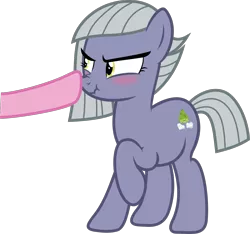 Size: 1373x1287 | Tagged: safe, artist:anime-equestria, derpibooru import, edit, limestone pie, pony, angry, blushing, boop, cute, female, limabetes, limetsun pie, scrunchy face, simple background, solo, transparent background, tsundere, vector