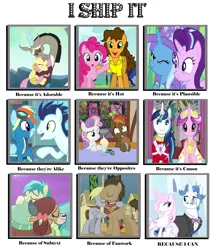 Size: 1550x1800 | Tagged: safe, artist:happy125, derpibooru import, button mash, cheese sandwich, derpy hooves, discord, doctor whooves, fancypants, fleur-de-lis, fluttershy, pinkie pie, princess cadance, rainbow dash, sandbar, shining armor, soarin', starlight glimmer, sweetie belle, time turner, trixie, yona, cheesepie, discoshy, doctorderpy, fancyfleur, female, lesbian, male, shiningcadance, shipping, shipping chart, soarindash, startrix, straight, sweetiemash, yonabar