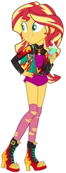 Size: 788x2048 | Tagged: dead source, safe, artist:sapphiregamgee, derpibooru import, edit, sunset shimmer, equestria girls, equestria girls series, cropped, geode of empathy, magical geodes, simple background, solo, transparent background