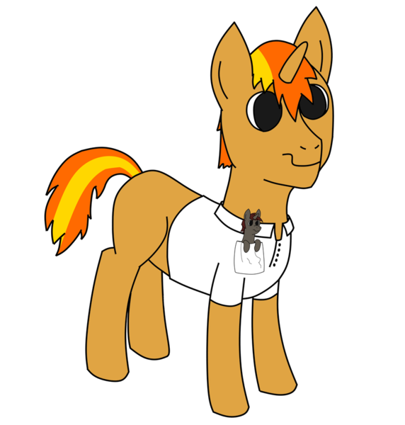 Size: 873x915 | Tagged: safe, artist:james19751, derpibooru import, oc, oc:ember stone, oc:radray, pony, clothes, derp, emberay, female, male, micro, oc x oc, shipping, shirt, straight