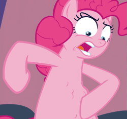 Size: 687x645 | Tagged: safe, derpibooru import, screencap, pinkie pie, twilight sparkle, twilight sparkle (alicorn), alicorn, earth pony, pony, a trivial pursuit, animated, belly, cropped, faic, female, fetish fuel, gif, hungry, image, juxtaposition bait, mare, multi image animation, out of context, pinkie pie is not amused, poking, ripple, solo focus, squishy, stomach growl, stomach noise, tummy poke, unamused
