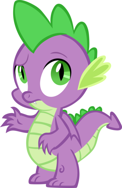 Size: 4660x7162 | Tagged: artist:memnoch, claws, derpibooru import, dragon, male, safe, simple background, solo, spike, tail, transparent background, vector, winged spike