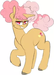 Size: 533x740 | Tagged: safe, artist:liefsong, derpibooru import, oc, oc:sugar high, unofficial characters only, pony, unicorn, grin, smiling