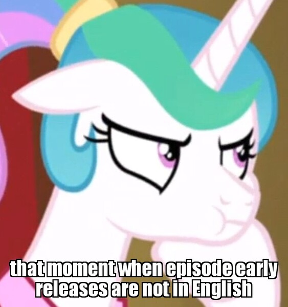 Size: 736x784 | Tagged: safe, derpibooru import, edit, edited screencap, screencap, princess celestia, alicorn, pony, between dark and dawn, :i, alicorn princess, angry, annoyed, bust, caption, cropped, cute, cutelestia, early airing, faic, female, hair ribbon, image macro, madorable, mare, meme, ponytail, portrait, pouting, solo, text