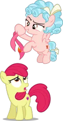 Size: 2855x5484 | Tagged: safe, artist:digimonlover101, artist:estories, artist:frownfactory, artist:suramii, derpibooru import, edit, edited edit, editor:slayerbvc, vector edit, apple bloom, cozy glow, earth pony, pegasus, pony, accessory theft, accessory-less edit, apple bloom's bow, bow, cozy glow plays with fire, cutie mark, evil, female, filly, fire, flying, freckles, hair bow, looking up, match, missing accessory, pure concentrated unfiltered evil of the utmost potency, pure unfiltered evil, simple background, the cmc's cutie marks, transparent background, vector