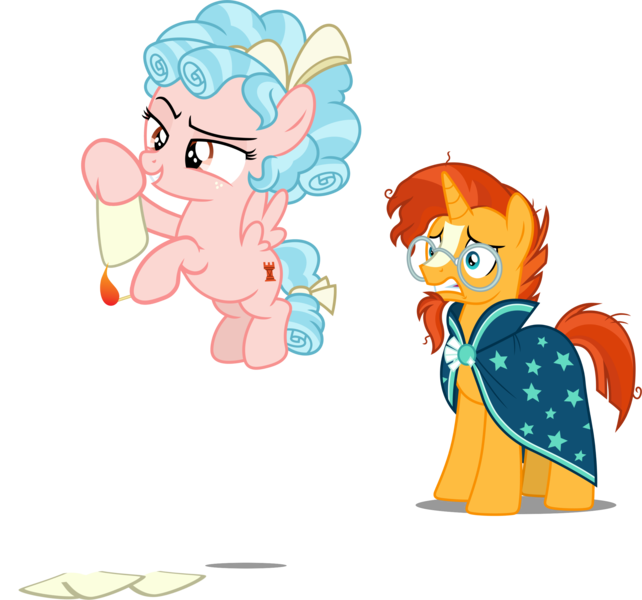 Size: 2407x2251 | Tagged: safe, artist:chrzanek97, artist:digimonlover101, artist:frownfactory, artist:suramii, derpibooru import, edit, editor:slayerbvc, vector edit, cozy glow, sunburst, pegasus, pony, unicorn, clothes, cozy glow plays with fire, evil grin, female, filly, fire, flying, freckles, glasses, grin, male, match, panicking, pure concentrated unfiltered evil of the utmost potency, pure unfiltered evil, robe, simple background, smiling, sockless sunburst, socks (coat marking), stallion, sunburst's glasses, sunburst's robe, transparent background, vector