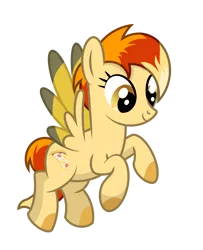 Size: 2600x3200 | Tagged: safe, artist:pizzamovies, derpibooru import, oc, oc:banana peetzer, unofficial characters only, pegasus, pony, female, flying, mare, simple background, solo, transparent background