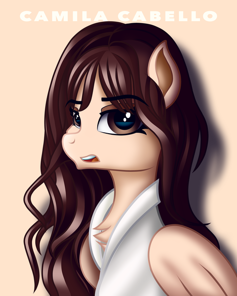 Size: 4000x5000 | Tagged: safe, artist:aldobronyjdc, derpibooru import, ponified, pony, camila cabello, solo