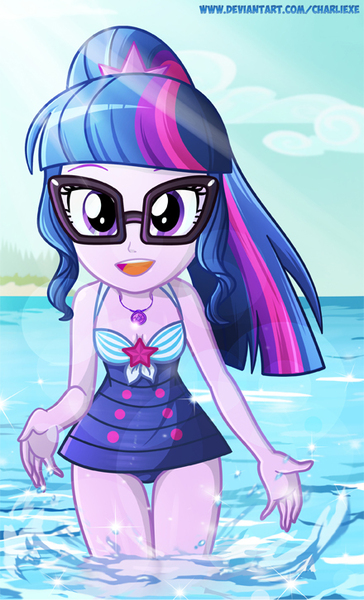 Safe Artist Charliexe Derpibooru Import Sci Twi Twilight