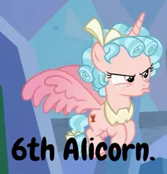 Size: 392x409 | Tagged: alicorn, alicornified, armor, bow, chestplate, cozycorn, cozy glow, cozy glow is not amused, cropped, curly hair, cutie mark, derpibooru import, edit, edited screencap, freckles, frown, hair bow, leak, race swap, safe, screencap, spoiled brat, spread wings, the ending of the end, wings