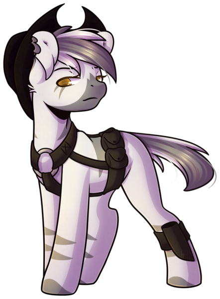 Size: 767x1042 | Tagged: artist:ak4neh, derpibooru import, female, mare, oc, oc:samantha, safe, simple background, solo, transparent background, unofficial characters only, zebra