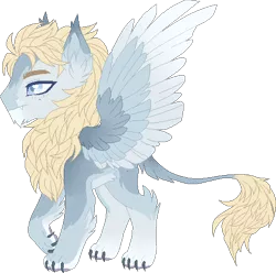 Size: 472x469 | Tagged: safe, artist:cueen, derpibooru import, oc, oc:lionhardt, unofficial characters only, big cat, hybrid, lion, pegasus, pony, sphinx, base used, claws, fangs, male, mane, paws, pegasus oc, pixel art, ponysona, simple background, solo, sphinx oc, stallion, transparent background, wings
