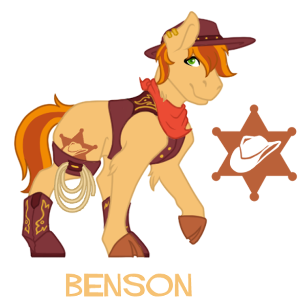 Size: 600x600 | Tagged: safe, artist:flashbrush, deleted from derpibooru, derpibooru import, oc, oc:benson, unofficial characters only, earth pony, hybrid, pony, icey-verse, bandana, bisony, boots, clothes, cowboy boots, cowboy hat, cowboy vest, ear piercing, earring, female, hat, jewelry, lasso, mare, offspring, parent:braeburn, parent:little strongheart, parents:braeheart, piercing, raised hoof, rope, shoes, simple background, solo, transparent background, unshorn fetlocks