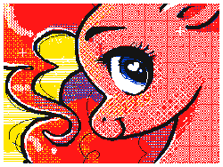 Size: 320x240 | Tagged: safe, artist:imalou, derpibooru import, pinkie pie, earth pony, pony, animated, blinking, bust, cute, diapinkes, female, flipnote studio, frame by frame, gif, heart eyes, mare, portrait, profile, solo, wingding eyes