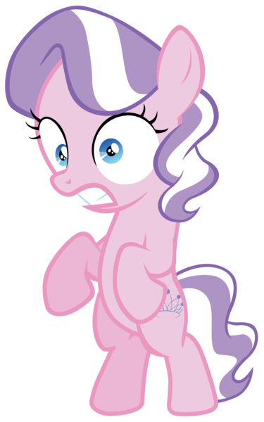 Size: 7000x11200 | Tagged: safe, artist:tardifice, derpibooru import, edit, editor:slayerbvc, vector edit, diamond tiara, earth pony, pony, crusaders of the lost mark, absurd resolution, accessory-less edit, bipedal, female, filly, missing accessory, simple background, solo, transparent background, vector